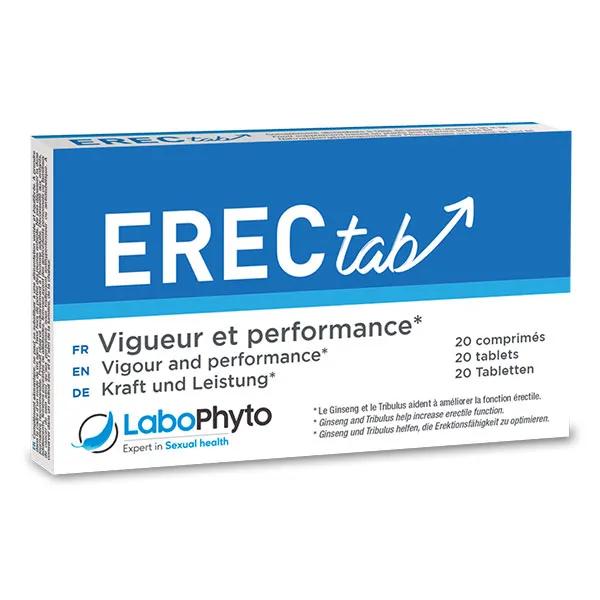 Labophyto ERECTAB - stimulant sexuel rapide - 20 comprimés