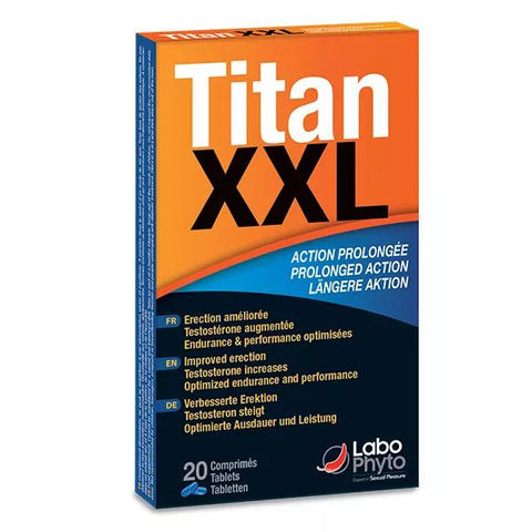 Labophyto TITAN XXL - fast-acting long-lasting sexual stimulant - 20 capsules