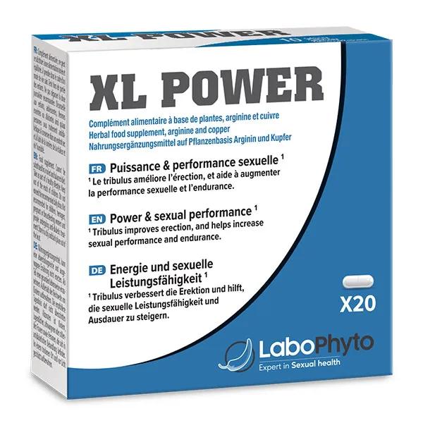 Labophyto XL POWER - stimulant sexuel rapide - 20 gélules