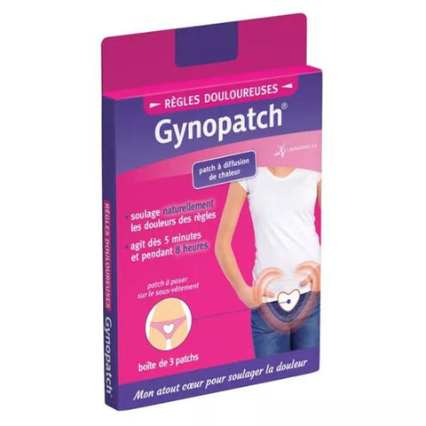 Laboratoire X.O Gynopatch Pflaster bei Menstruationsbeschwerden 3 Stück