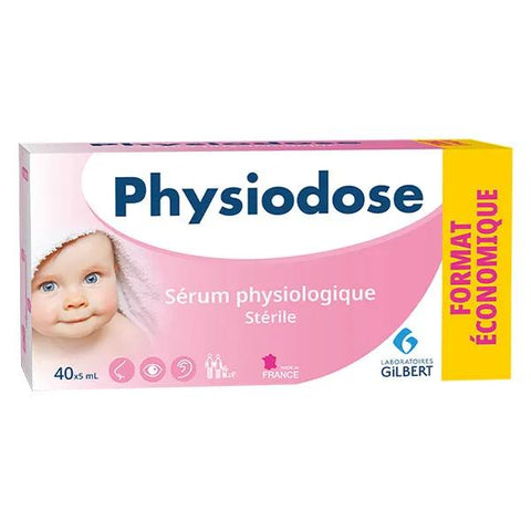 Physiodose Physiologische Kochsalzlösung steril 40 x 5ml