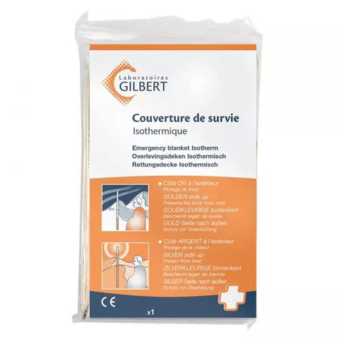 Laboratoires Gilbert Erste Hilfe Isothermische Rettungsdecke