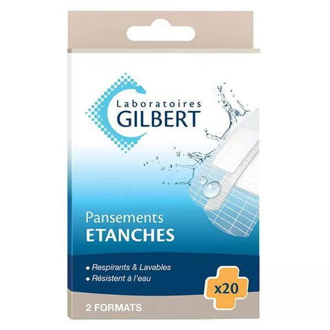 Laboratoires Gilbert Erste Hilfe Wasserdichte Pflaster 20 Stück