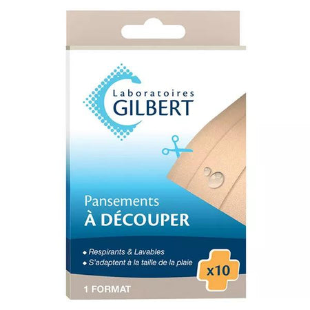 Laboratoires Gilbert Premiers Secours Pansement à Découper (10 unités)