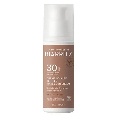 Laboratoires de Biarritz Getönte Sonnencreme SPF30 Gold 50 ml