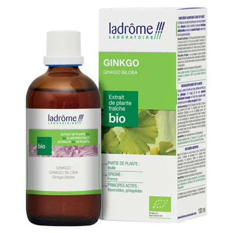 Ladrôme Frischpflanzenextrakte Ginkgo Biloba Bio 100ml