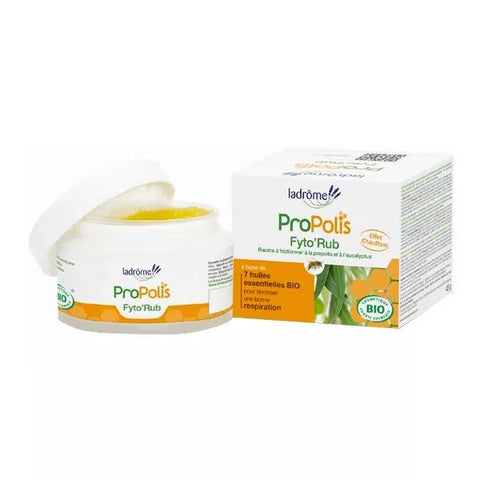 Ladrôme Propolis Fyto'Rub Bio Atemwegs-Balsam 45g