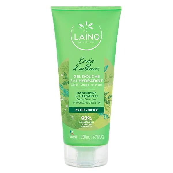 Laino Gel Douche 3en1 Thé Vert Bio Tube - 200ml