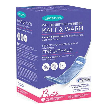 Lansinoh Serviette Post-Accouchement Apaisante Chaude/Froide