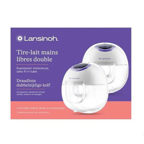 Lansinoh Milchpumpe doppelt, freihändig