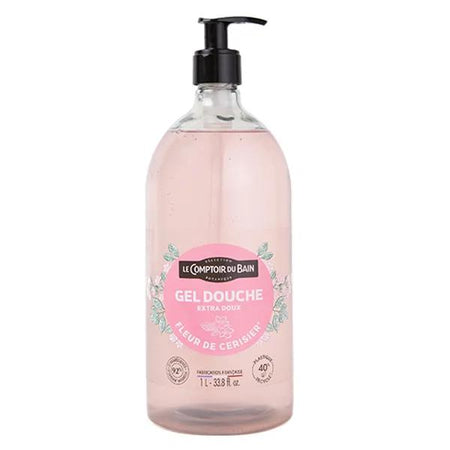 Le Comptoir Du Bain - Gel Douche Extra Doux Fleur De Cerisier Flacon 1L