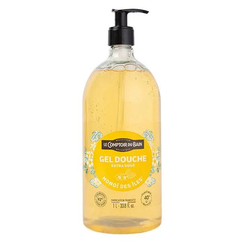 Le Comptoir Du Bain - Extra mildes Monoi-Duschgel Inseln Flasche 1L