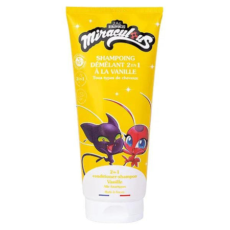 Le Comptoir du Bain Shampoing Démêlant Miraculous 3 en 1 Vanille (200 ml)