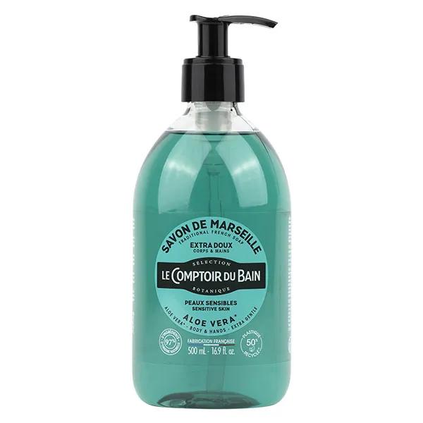 Le Comptoir du Bain Savon de Marseille Aloe Vera Extra Doux 500ml