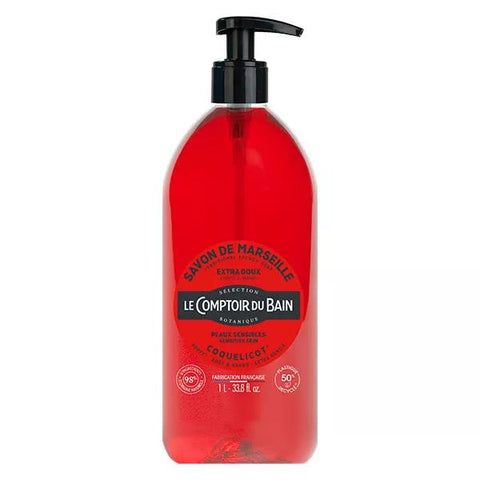 Le Comptoir du Bain Marseille-Seife Mohnblume Extra Mild 1L