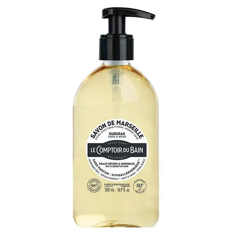 Le Comptoir du Bain Savon de Marseille Überfettet Ohne Parfum 500ml