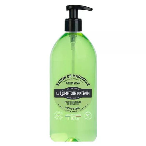 Le Comptoir du Bain Savon de Marseille Verbene Extra mild 1L