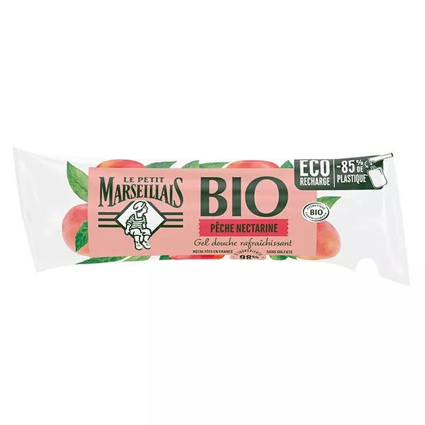 Le Petit Marseillais Bio Gel Douche Pêche Nectarine Éco-Recharge 250ml