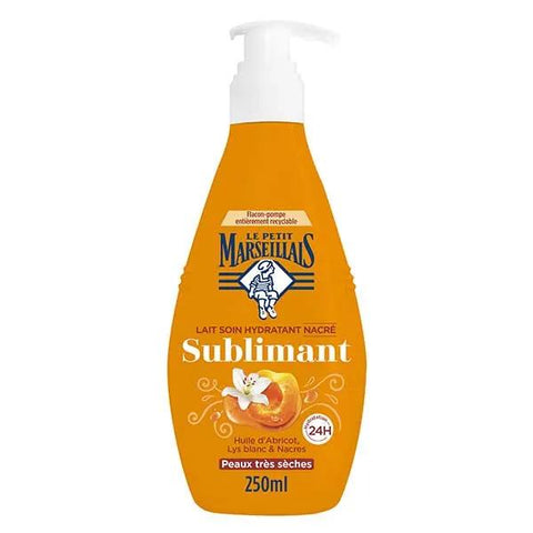 Le Petit Marseillais Feuchtigkeitsspendende Pflegemilch mit Perlglanz-Effekt (250 ml)