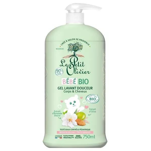 Le Petit Olivier Gel Lavant Douceur Bébé BIO dès la naissance (750 ml)