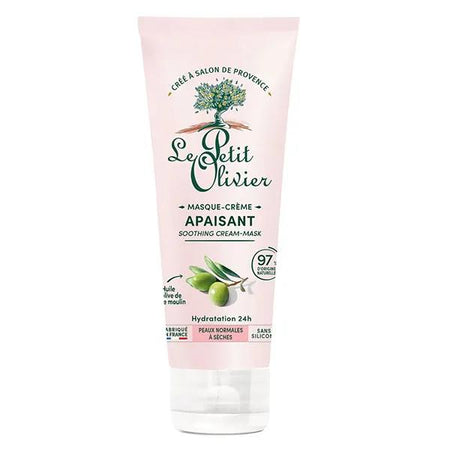 Le Petit Olivier Masque Visage Hydratant Huile d'Olive et Eau De Rose (75 ml)