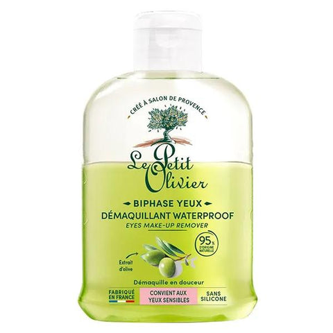Le Petit Olivier Démaquillant Yeux Waterproof Gamme Olive (125 ml)