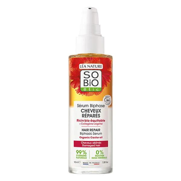 Léa Nature So Bio étic Huile biphase cheveux réparés bio 100 ml