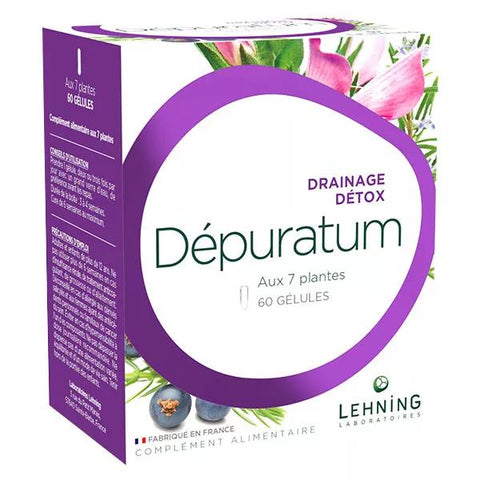 Lehning Femmes Dépuratum 60 Kapseln