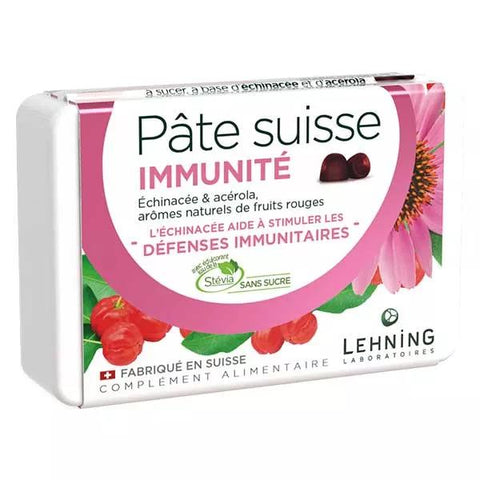 Lehning Winter Schweizer Paste Echinacea und Acerola 40 Lutschtabletten