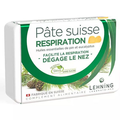 Lehning O.R.L. Schweizer Pastillen Pinie und Eukalyptus 40 Gummidrops