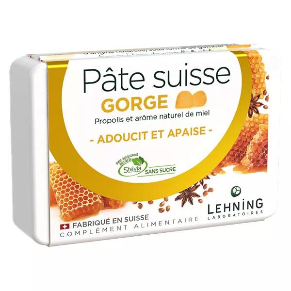 Lehning O.R.L Pâte Suisse Propolis et Miel 40 gommes