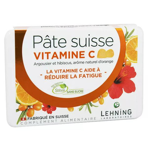 Lehning Schweizer Pastillen Vitamin C 40 Lutschtabletten