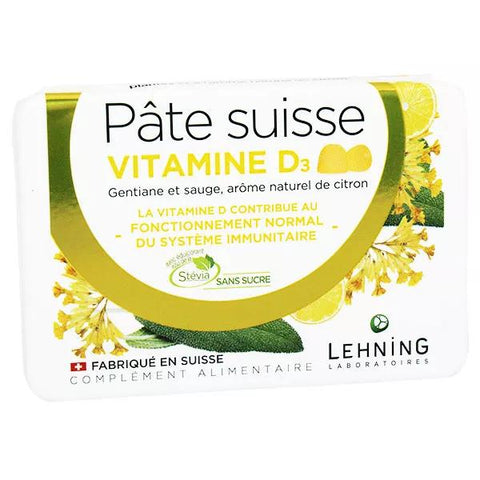 Lehning Schweizer Pastillen Vitamin D 40 Gummitiere