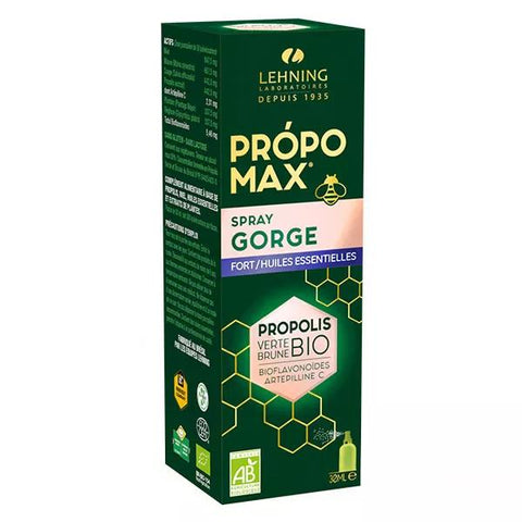 Lehning Propomax Spray Hals Forte Propolis Bio 30ml