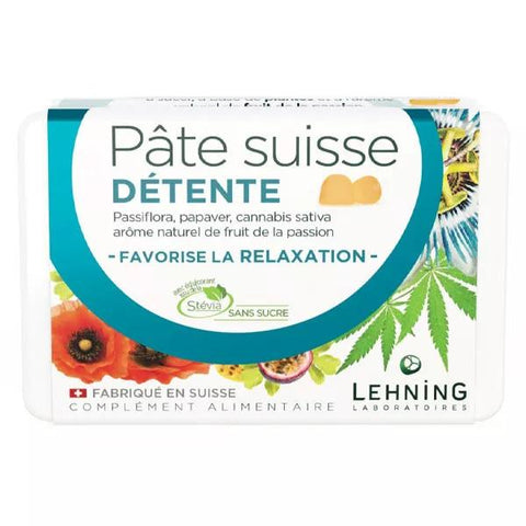 Lehning Vitalität Schweizer Pastillen Entspannung 40 Gummidrops