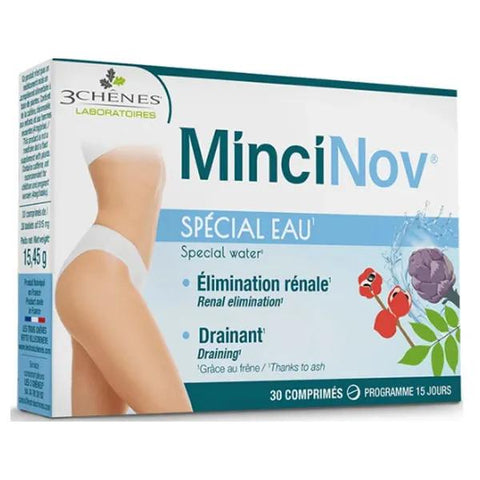 Les 3 Chênes Minceur Anti-Eau Pflanzenextrakte 30 Tabletten