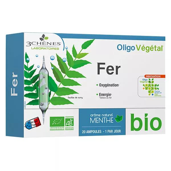 Les 3 Chênes OligoVégétal Fer Bio 20 ampoules
