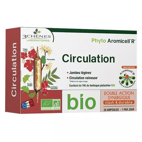 Les 3 Chênes Phyto Aromicell'R Circulation Bio 20 Ampullen