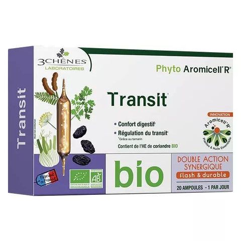 Les 3 Chênes Phyto Aromicell'R Transit Bio 20 Ampullen