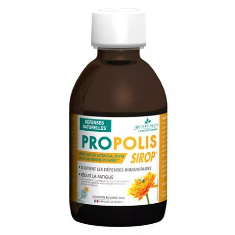 Les 3 Chênes Tonus & Immunität Propolis Natürliche Abwehrkräfte Sirup 200ml