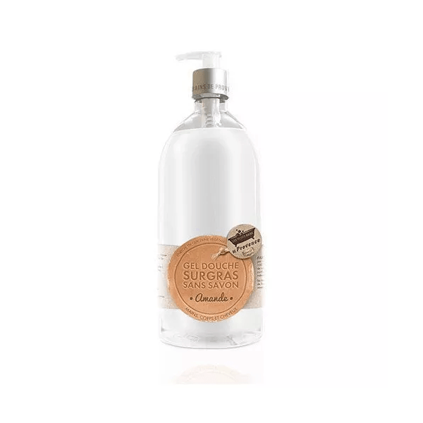 Les Petits Bains de Provence Gel Douche Surgras sans savon Amande 1L