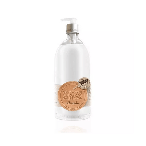 Les Petits Bains de Provence Duschgel Überfettend ohne Seife Mandel 1L