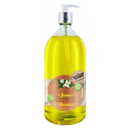 Les Petits Bains de Provence Gel Douche Surgras sans savon Jasmin 1L