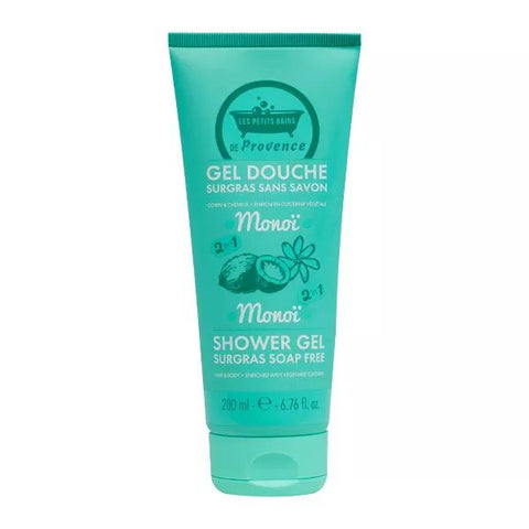 Les Petits Bains de Provence Milde Duschcreme seifenfrei 2 in 1 Monoi 200ml