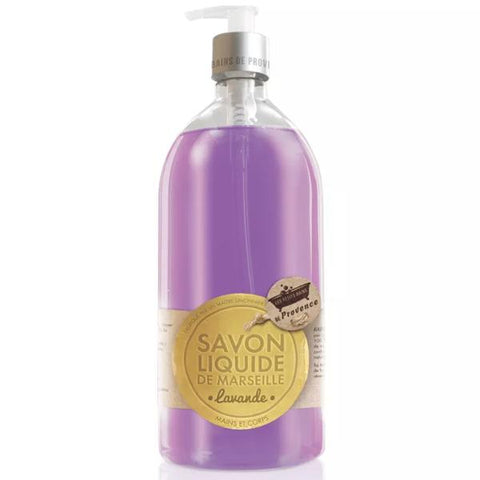 Les Petits Bains de Provence Flüssige Marseille-Seife Lavendel 1L