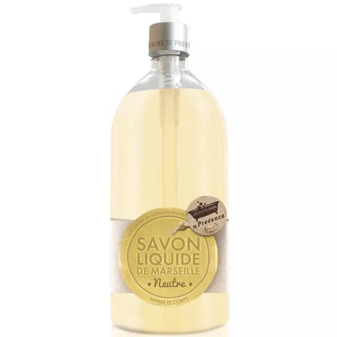 Les Petits Bains de Provence Flüssige Marseille-Seife Neutral 1L