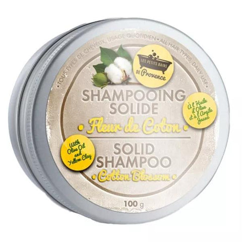 Les Petits Bains de Provence Festes Shampoo Baumwollblüte 100g