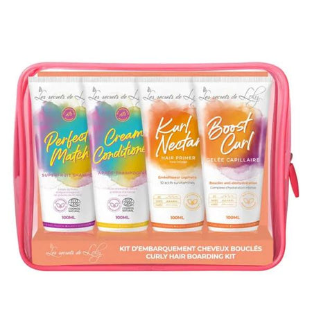 Les Secrets de Loly - Trousse de voyage cheveux bouclés
