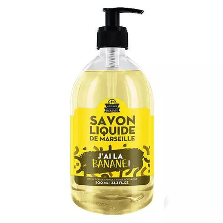 Les petits bains de Provence Savon Liquide 500ml Banane