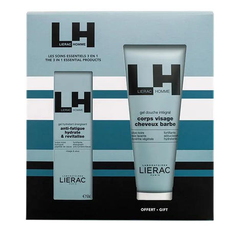 Lierac Homme Coffret Gel Hydratant Energisant + Gel Douche offert